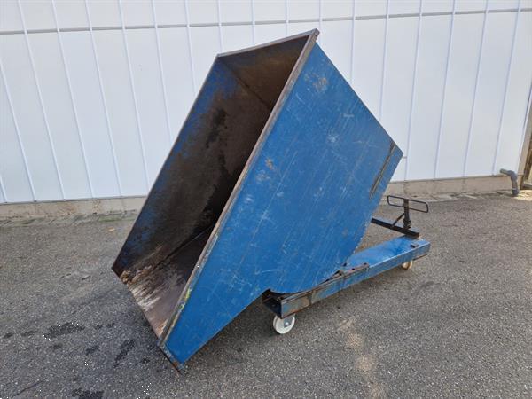 Grote foto altermij mt 1200 kiepcontainer 1200 liter agrarisch tractor toebehoren