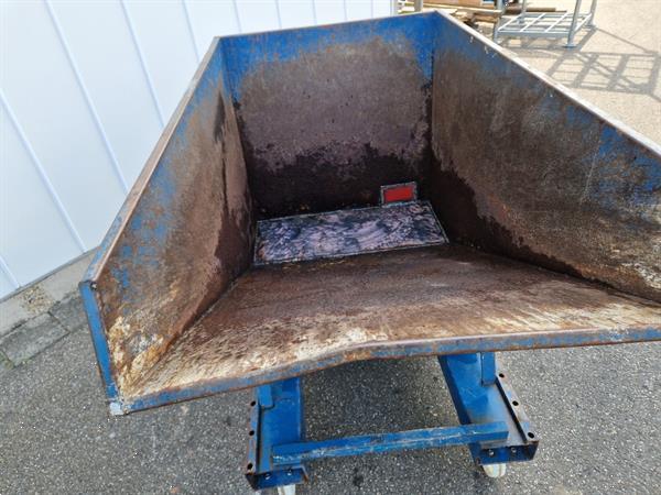 Grote foto altermij mt 1200 kiepcontainer 1200 liter agrarisch tractor toebehoren