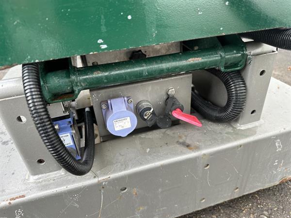 Grote foto buitendijk slaman mpt 3 electro buisrailwagen 3 scharen 55 cm spoor agrarisch tuinbouw