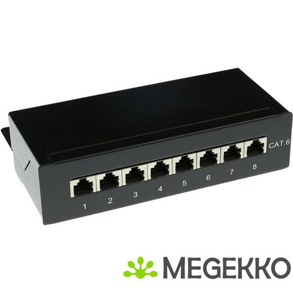 Grote foto act modulair opbouwdoos shielded 8 voudig cat6 computers en software netwerkkaarten routers en switches