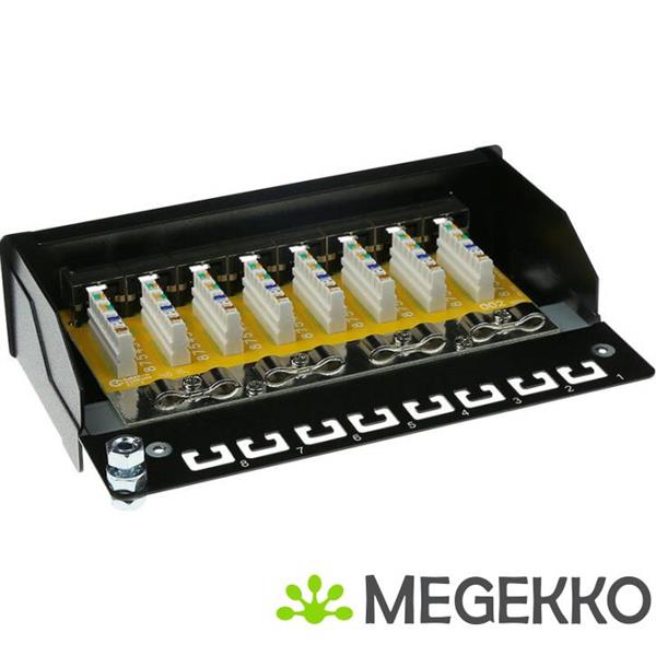 Grote foto act modulair opbouwdoos shielded 8 voudig cat6 computers en software netwerkkaarten routers en switches