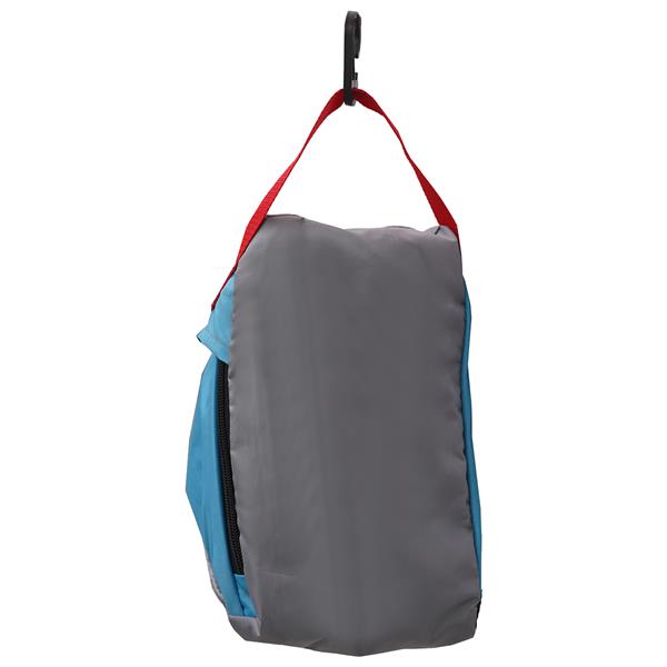 Grote foto vidaxl opslagtas grijs blauw rood 24 x 16 x 24 cm oxford caravans en kamperen tenten