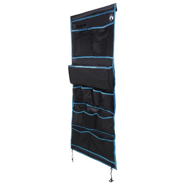 Grote foto vidaxl opslagtas zwart blauw 161 x 58.5 cm oxford caravans en kamperen tenten