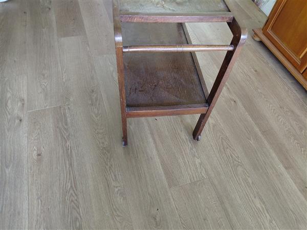 Grote foto vintage serveerwagen met wieltjes antiek en kunst decoraties