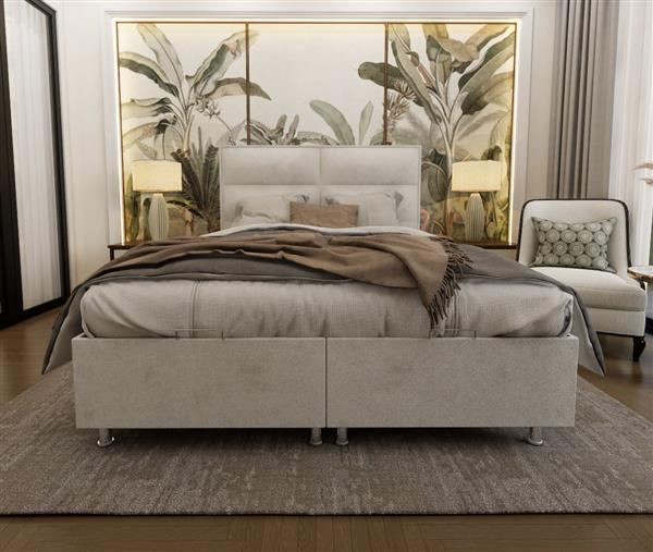 Grote foto opberg boxspring nessa huis en inrichting bedden