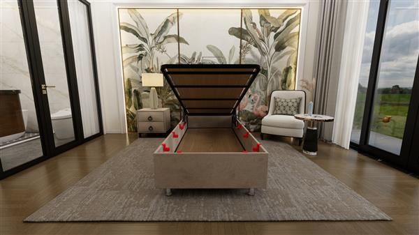 Grote foto opberg boxspring nessa huis en inrichting bedden