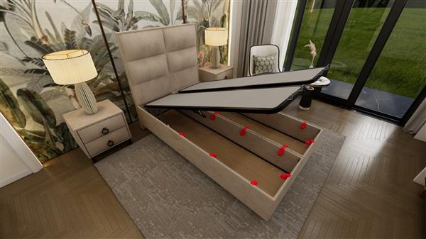 Grote foto opberg boxspring nessa huis en inrichting bedden