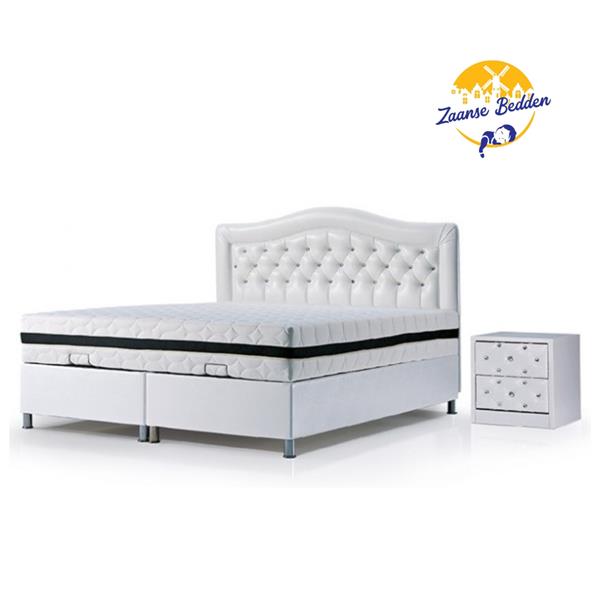 Grote foto opberg boxspring diamond huis en inrichting bedden