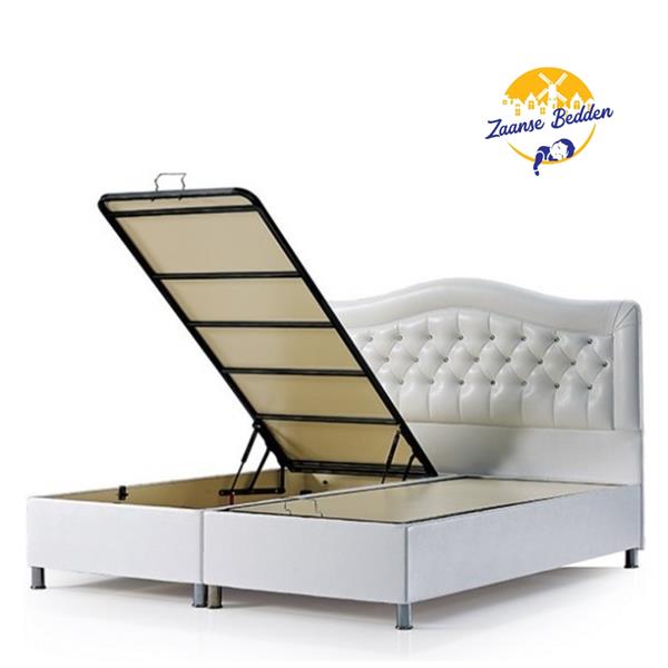 Grote foto opberg boxspring diamond huis en inrichting bedden