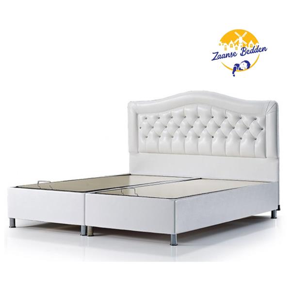 Grote foto opberg boxspring diamond huis en inrichting bedden