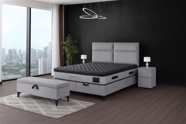 Grote foto opberg boxspring gonessa huis en inrichting bedden