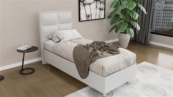 Grote foto compleet een persoons boxspring met koudschuim hr45 matras huis en inrichting bedden