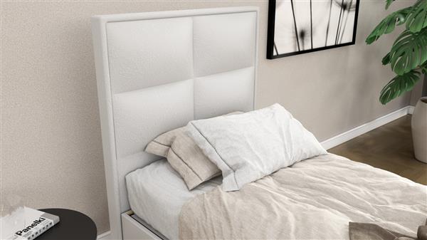 Grote foto compleet een persoons boxspring met koudschuim hr45 matras huis en inrichting bedden