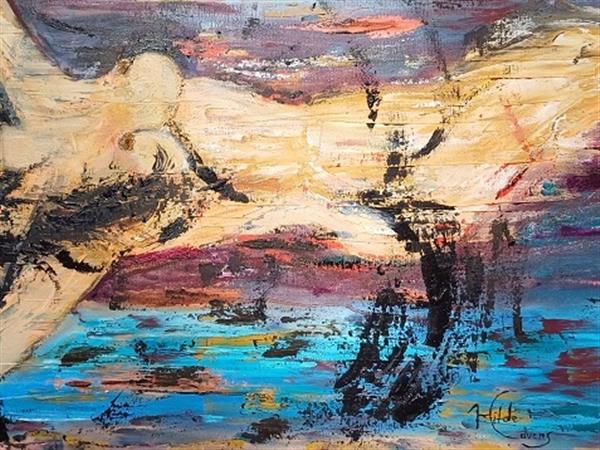 Grote foto kunsthandel gennep liggend naakt antiek en kunst modern