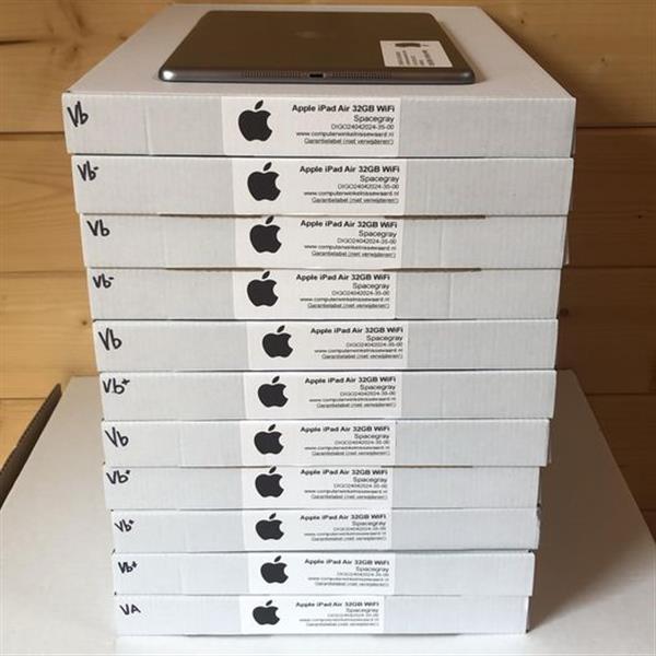Grote foto voordeelbundel apple ipad air 9.7 32gb zwart wifi 4g garantie telecommunicatie tablets