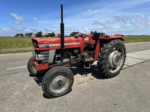 Grote foto massey ferguson 158 agrarisch tractoren