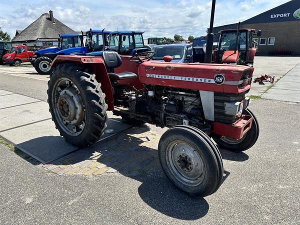 Grote foto massey ferguson 158 agrarisch tractoren