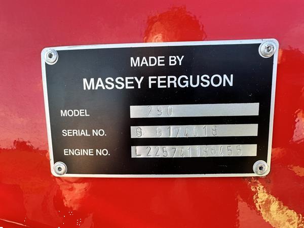 Grote foto massey ferguson 290 agrarisch tractoren