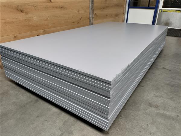 Grote foto betonplex grijs glad 18mm 125x250cm doe het zelf en verbouw hout en planken