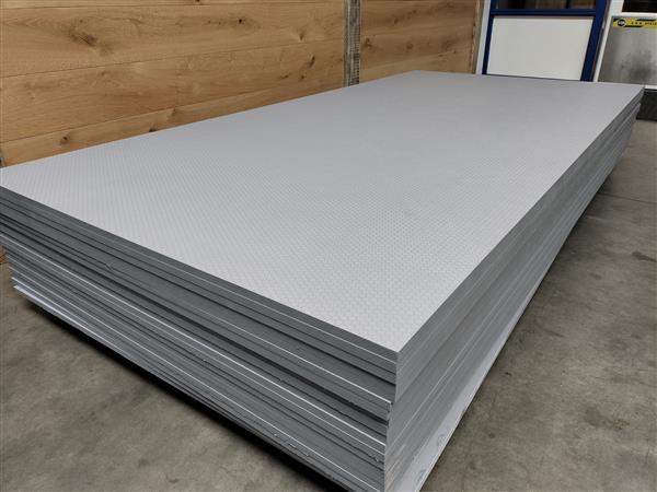 Grote foto betonplex hexa grijs bruin berken 18mm 125x250cm doe het zelf en verbouw hout en planken