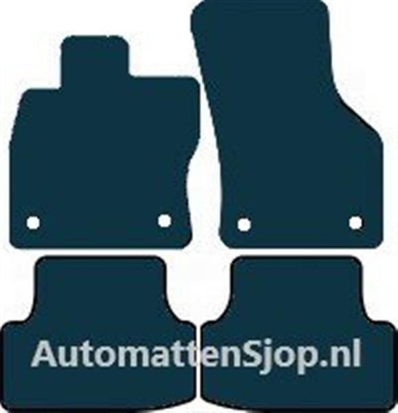 Grote foto opruiming luxe velours zwart automatten skoda octavia iv 2020 heden auto onderdelen overige auto onderdelen