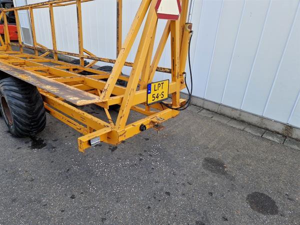 Grote foto keulmac transportwagen kantelwagen voor het oogsten in 4 kisten van max 160 cm agrarisch aanhangwagens