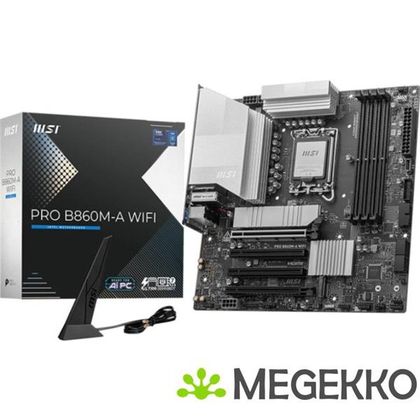 Grote foto msi pro b860m a wifi computers en software moederborden