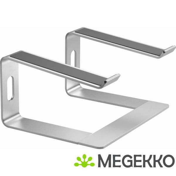 Grote foto gembird nbs d1 01 laptopstandaard aluminium zilver 39 6 cm 15.6 computers en software overige computers en software