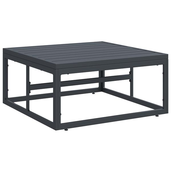 Grote foto vidaxl tuin sofa set 3 pcs antraciet staal tuin en terras tuinmeubelen