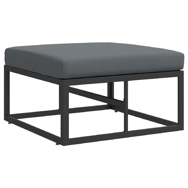 Grote foto vidaxl tuin sofa set 3 pcs zwart 211 5 x 71 5 x 71 cm aluminium tuin en terras tuinmeubelen