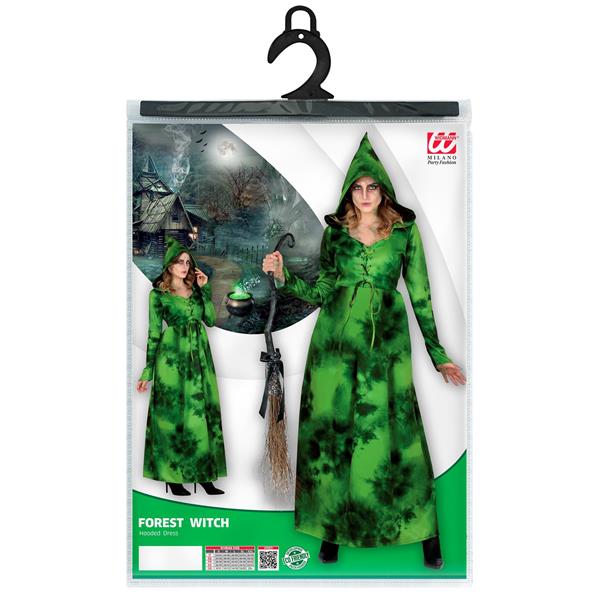 Grote foto halloween jurk groen bosheks verzamelen overige verzamelingen