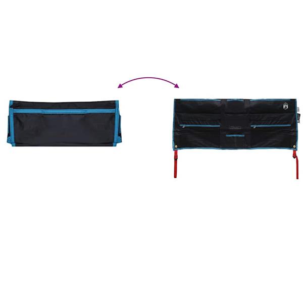 Grote foto vidaxl opslagtas met opslag zwart blauw 98 x 47 cm oxford caravans en kamperen tenten