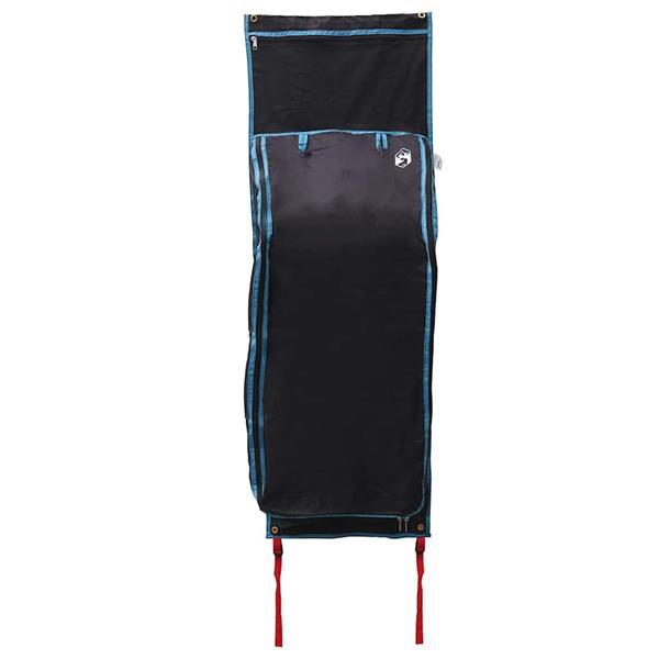 Grote foto vidaxl opslagtas met opslag zwart blauw 140 x 43 cm oxford caravans en kamperen tenten