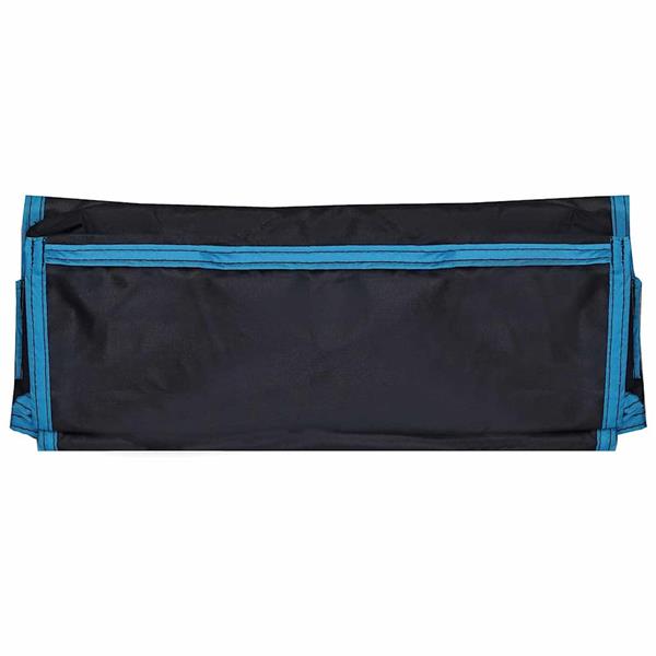 Grote foto vidaxl opslagtas met opslag zwart blauw 91 x 47.5 cm oxford caravans en kamperen tenten