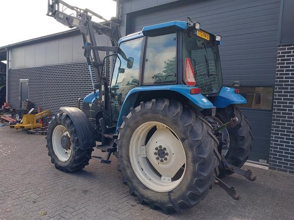 Grote foto new holland ts 90 met voorlader agrarisch tractoren