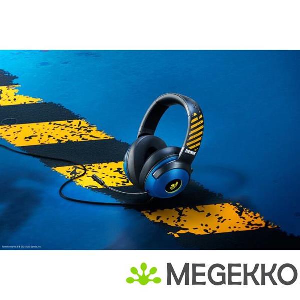 Grote foto razer kraken v3 x fortnite edition bedraad zwart blauw audio tv en foto koptelefoons