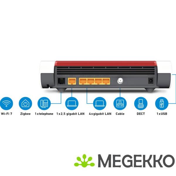 Grote foto avm fritz box 6670 cable edition international draadloze router computers en software netwerkkaarten routers en switches