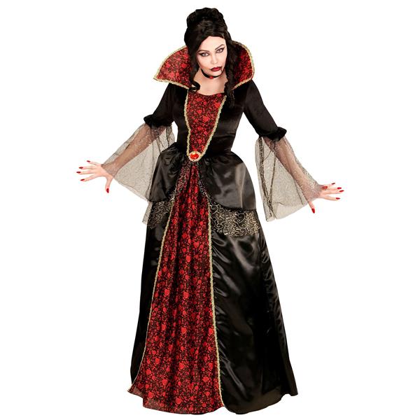Grote foto halloween jurk rood zwart dames vampier verzamelen overige verzamelingen