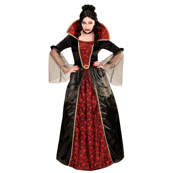 Grote foto halloween jurk rood zwart dames vampier verzamelen overige verzamelingen