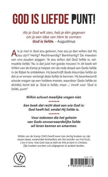 Grote foto god is liefde punt boeken overige boeken