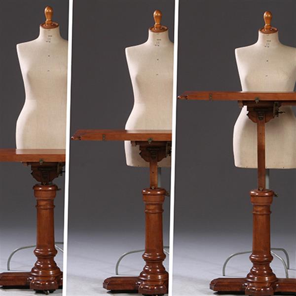 Grote foto laptop tafel of ontbijttafel lezenaar met zwitserse precisie uitvoerig verstelbaar no.311005 antiek en kunst stoelen en banken