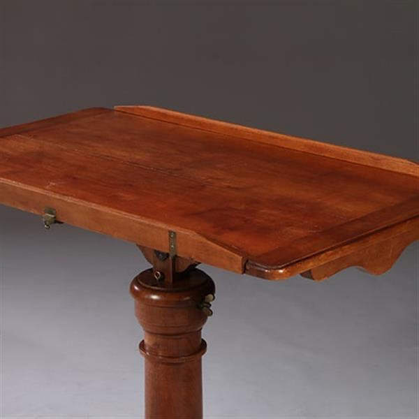 Grote foto laptop tafel of ontbijttafel lezenaar met zwitserse precisie uitvoerig verstelbaar no.311005 antiek en kunst stoelen en banken