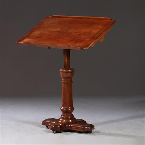 Grote foto laptop tafel of ontbijttafel lezenaar met zwitserse precisie uitvoerig verstelbaar no.311005 antiek en kunst stoelen en banken