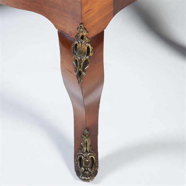 Grote foto kleine orgel gebogen commode ca 1750 met schrijfblad of schenkblad wortelnoten no.303010 antiek en kunst overige in antiek gebruiksvoorwerpen