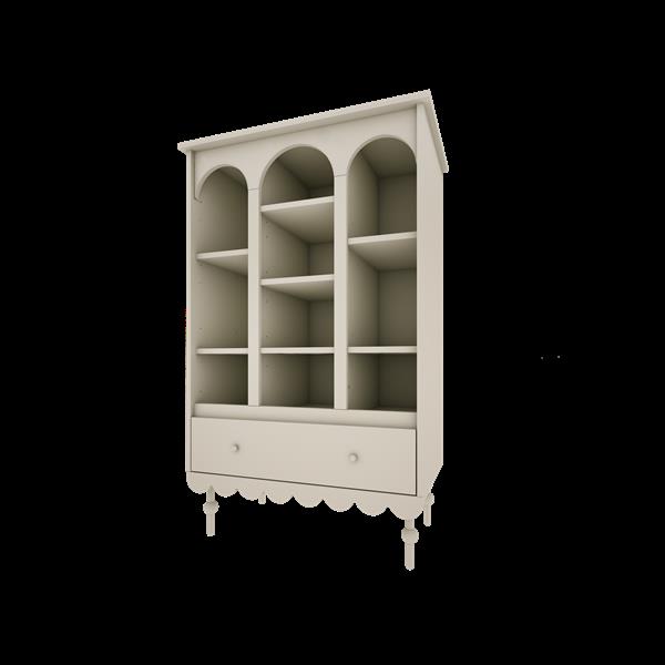 Grote foto babykamer babushka olive ledikant kledingkast en hoge commode kinderen en baby complete kinderkamers