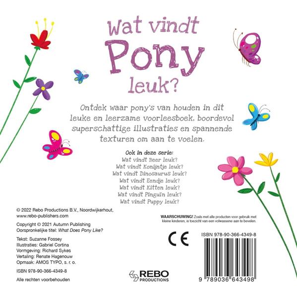 Grote foto wat vindt pony leuk wat vindt ... leuk boeken overige boeken