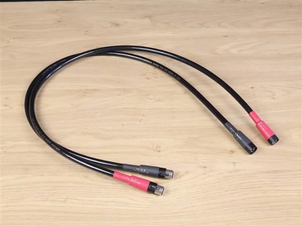 Grote foto nirvana audio s x highend audio interconnects xlr 1 0 metre audio tv en foto onderdelen en accessoires