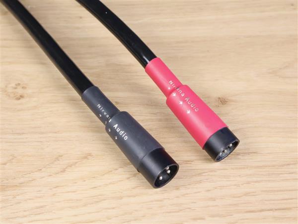 Grote foto nirvana audio s x highend audio interconnects xlr 1 0 metre audio tv en foto onderdelen en accessoires