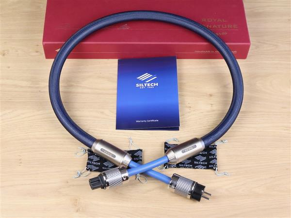 Grote foto siltech ruby double crown g7 royal signature highend audio power cable 1 5 metre audio tv en foto onderdelen en accessoires