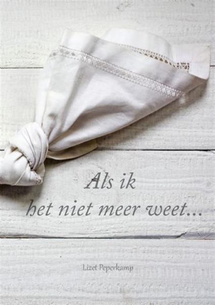 Grote foto als ik het niet meer weet... boeken overige boeken